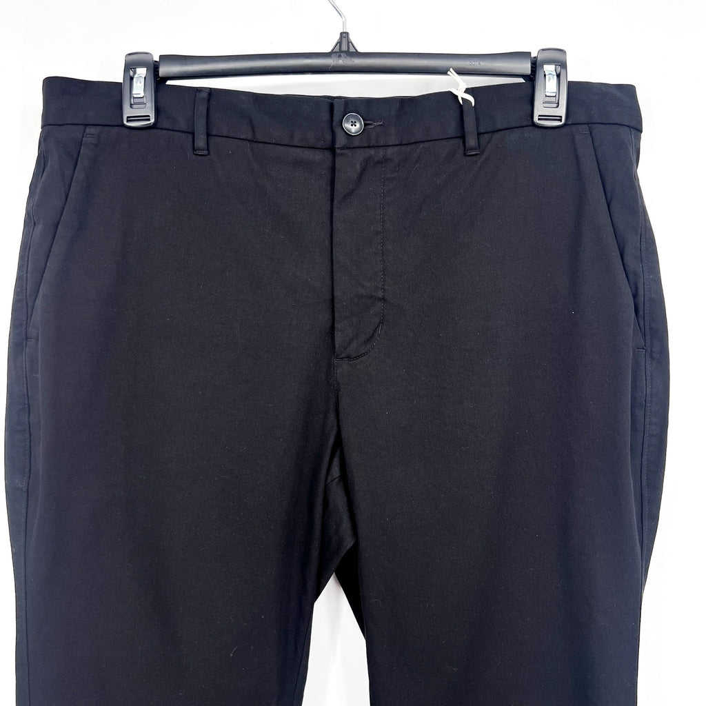 EVERLANE Men's Uniform Performance Chino Pants 38x28 Black Slim Fit NWT
