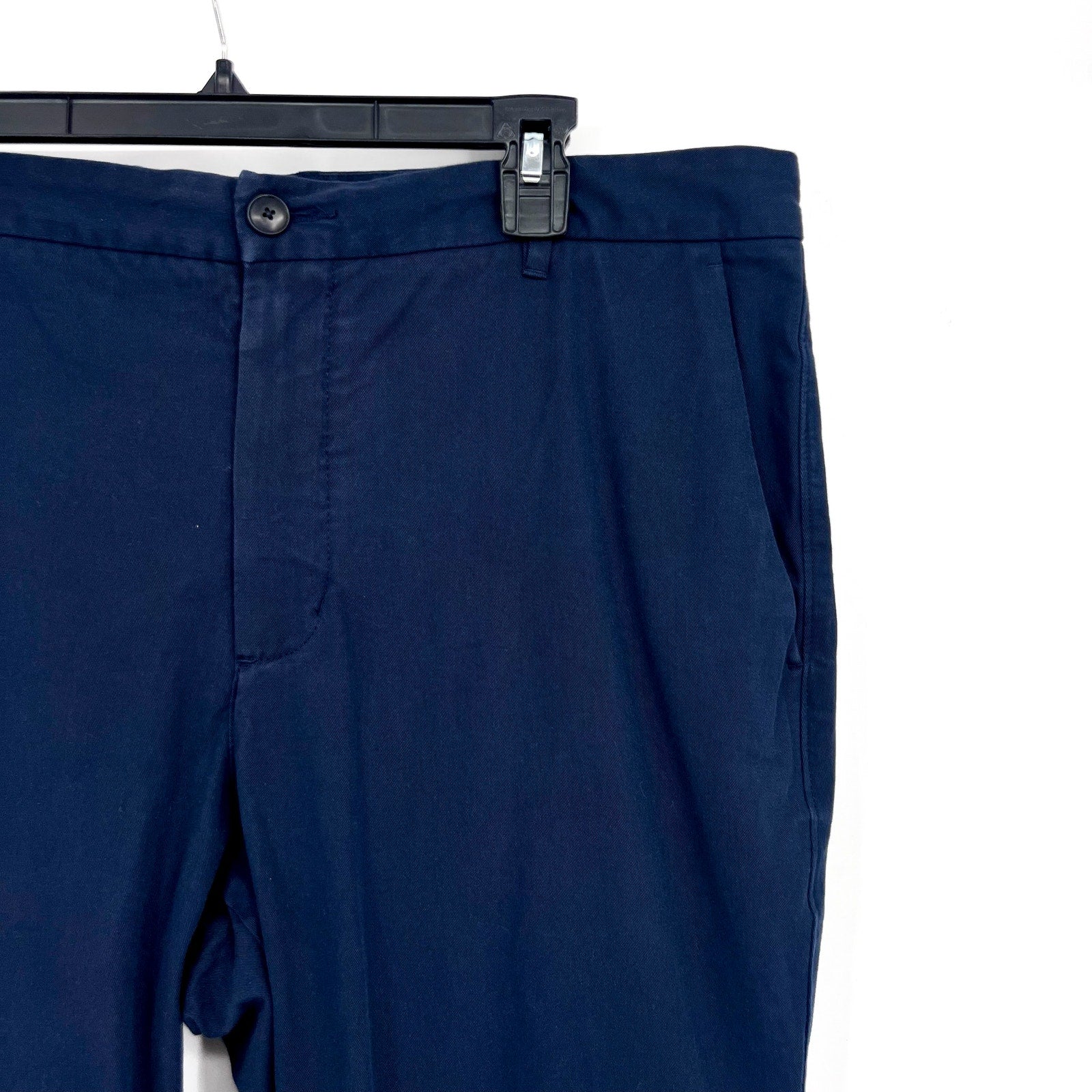 EVERLANE Men's Uniform Performance Chino 38x28 Navy Blue Slim Fit Pants NWT