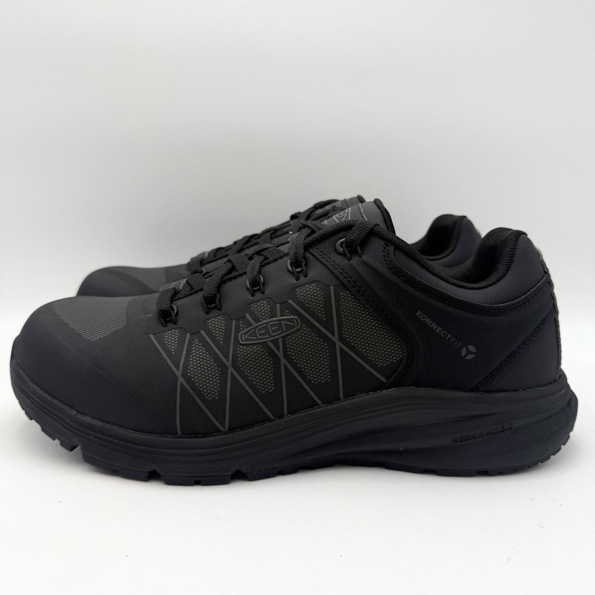 Keen Mens Vista Energy XT Work Sneakers Size 10.5 D Black Composite Toe SR NIB