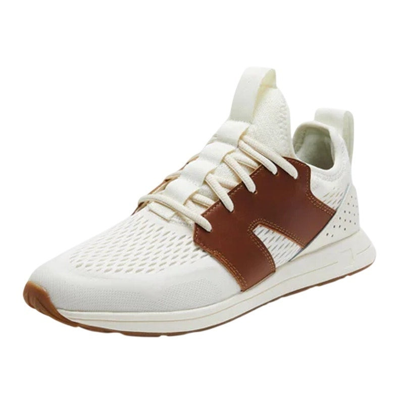 York Athletics The Frank Trainer Sneakers Womens 8.5 Mens 7 Tan White NIB