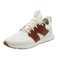 York Athletics The Frank Trainer Sneakers Womens 8.5 Mens 7 Tan White NIB