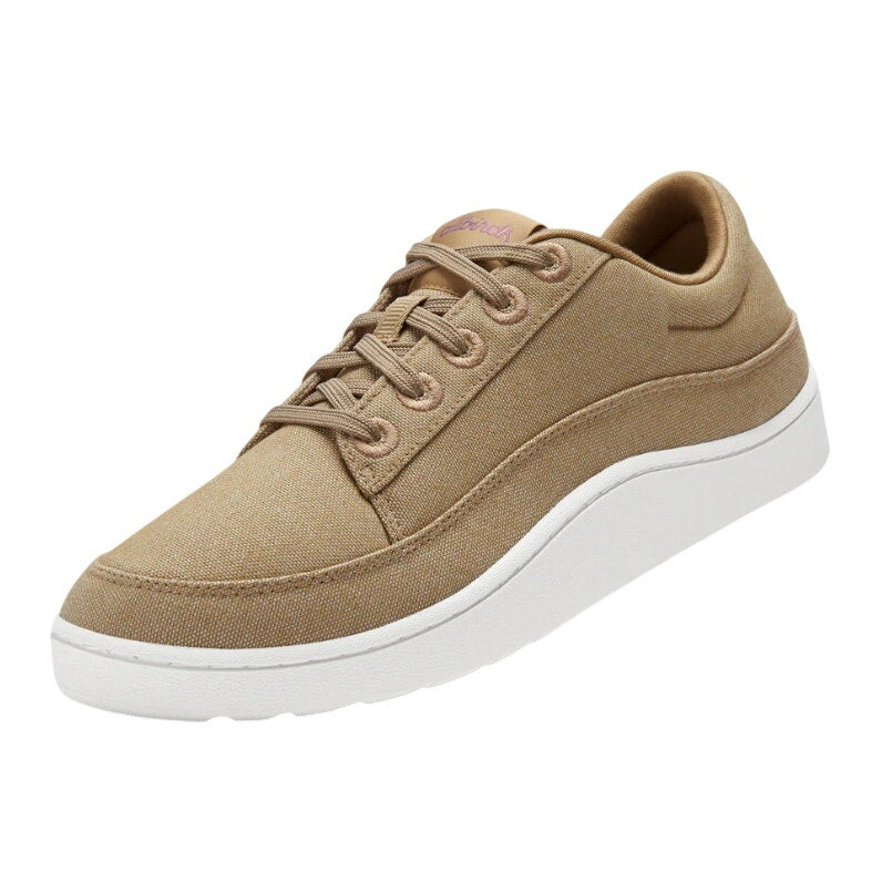 AllBirds Womens Canvas Pacer Sneakers US 6 EU 36 Beige Brown NIB