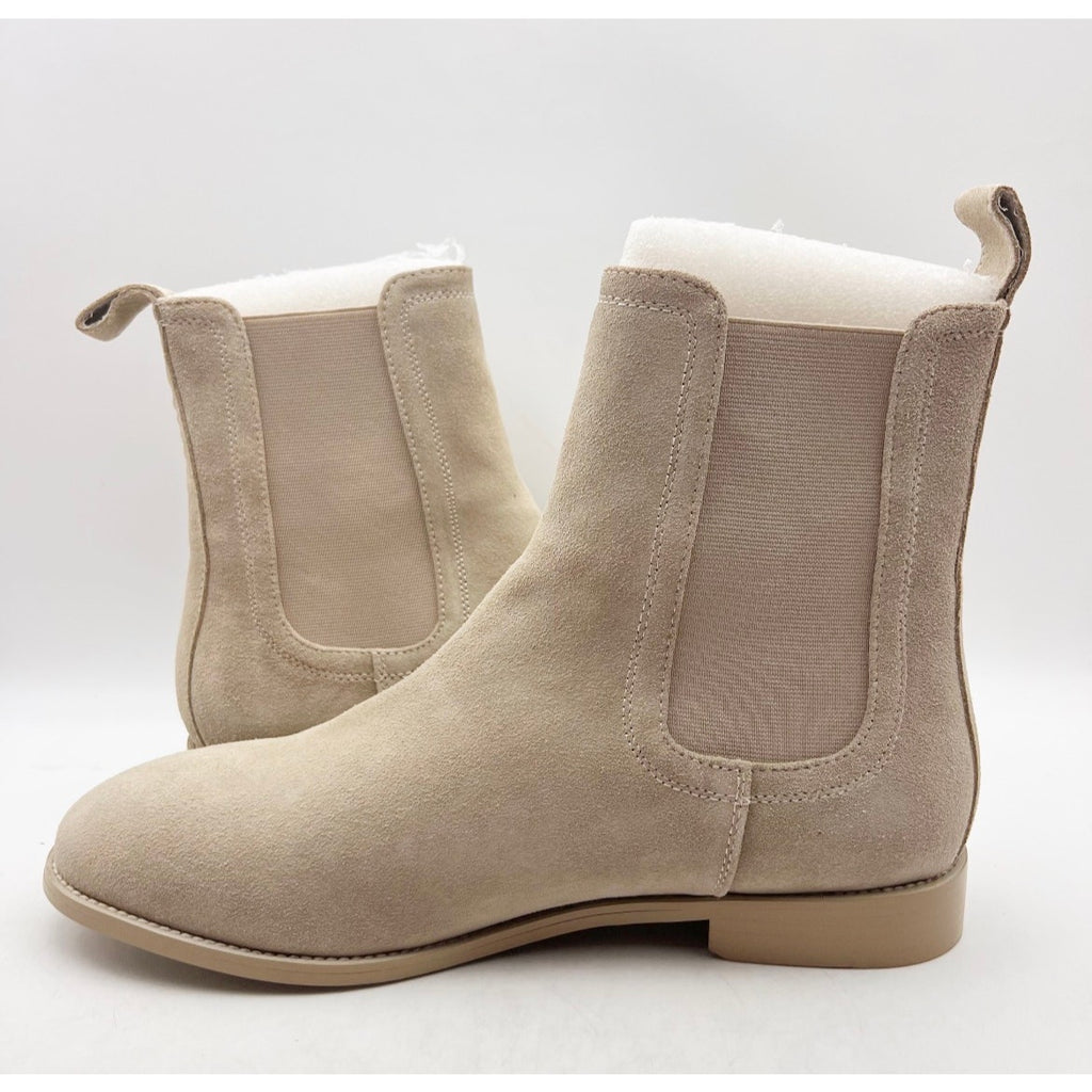Saint Morta Mens Nomad Chelsea Boots Size 11 Light Stone Grey Round Toe NIB