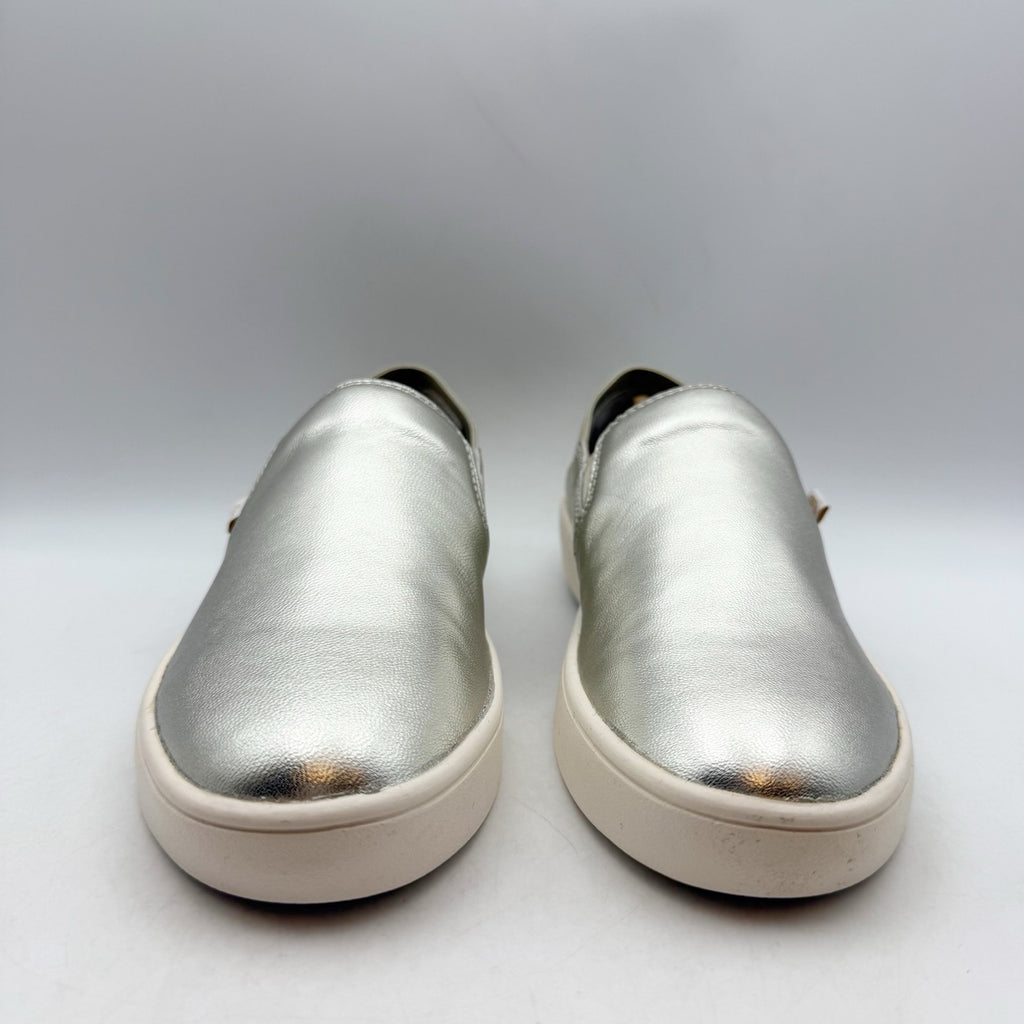 Spenco Womens Saylor Slip On Sneakers US 5 M EU 35 Champagne Gold Leather NIB