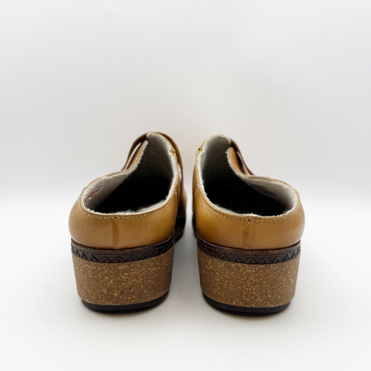 Pikolinos Womens GRANADA W0W Clogs EU 41 US 10-10.5 Tan Leather NIB