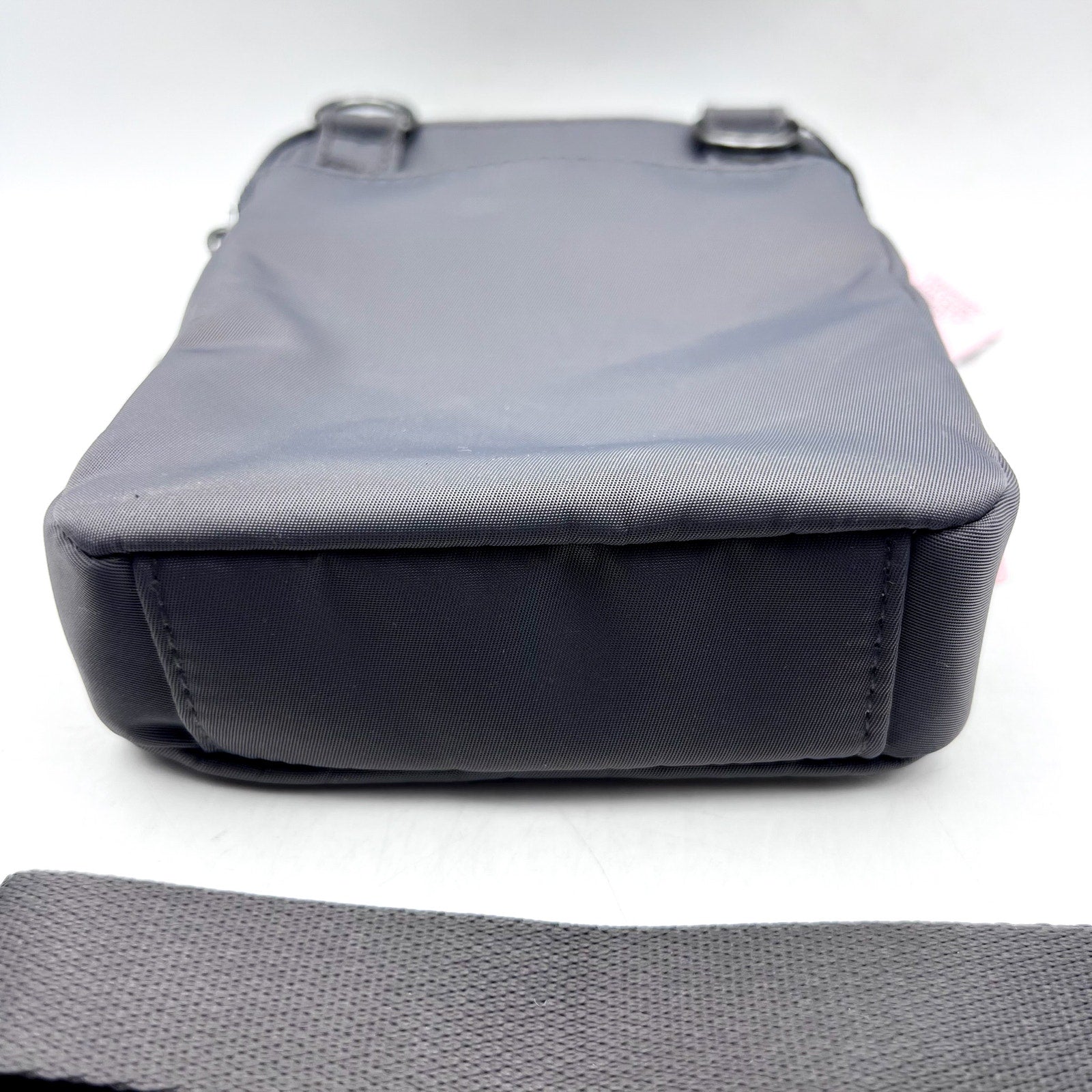 BAGGALLINI Women's Modern Take Two RFID Twill Crossbody Bag Grey NWT