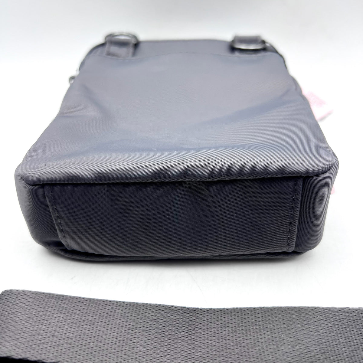 BAGGALLINI Womens Modern Everywhere Take Two RFID Twill Crossbody Bag Grey NWT