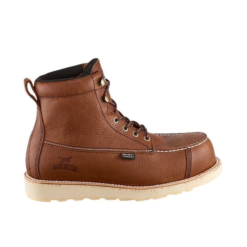 Irish Setter Mens Wingshooter 6" Work Boot 14 Wide Brown WP Composite Toe EH NIB