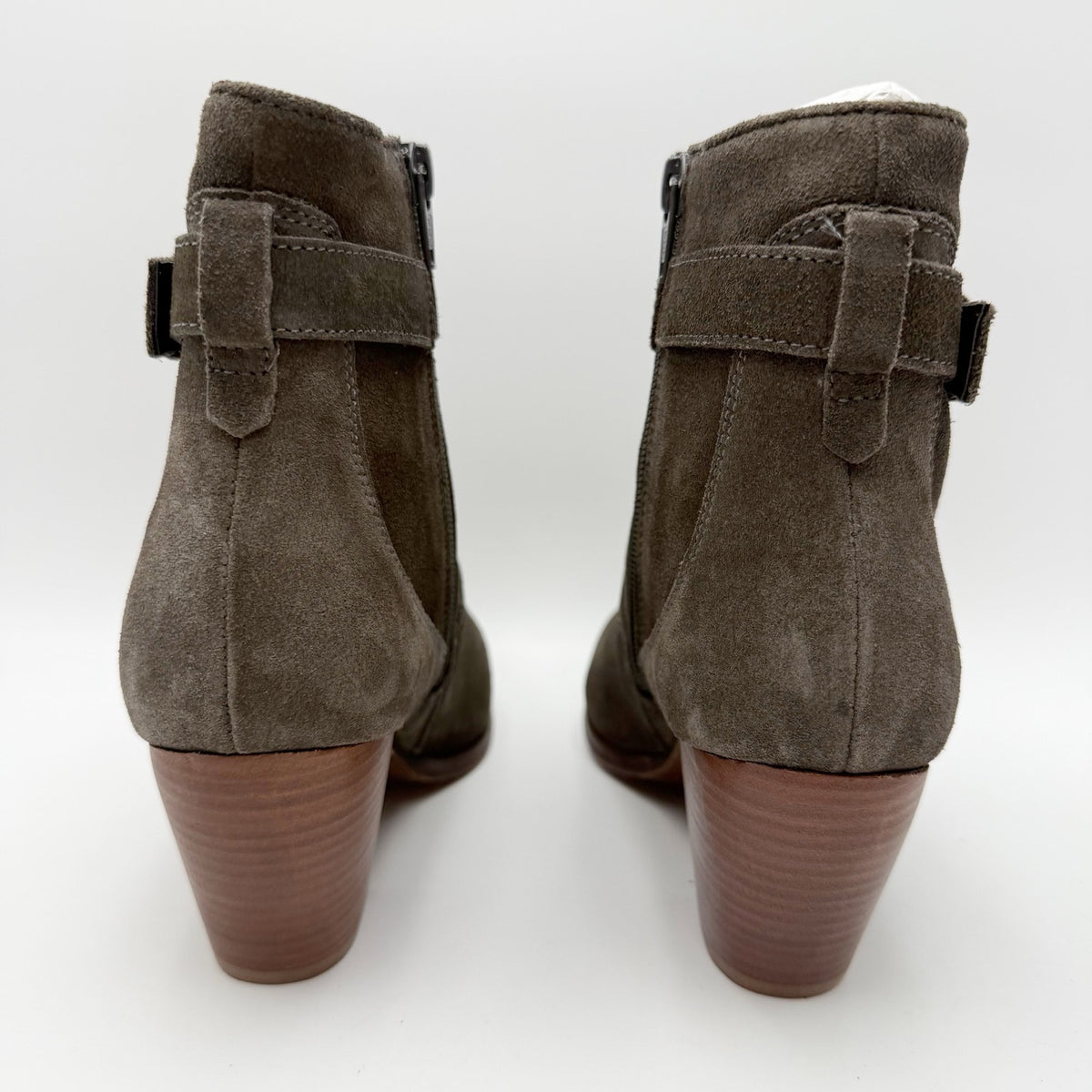 Diba True Womens Margaux Ankle Bootie Size 7 Grey Suede NWOB