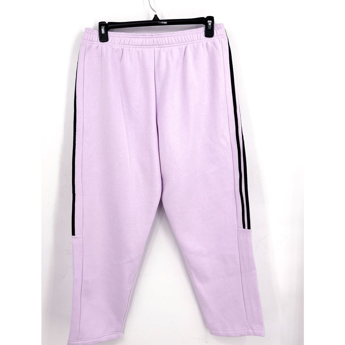 ADIDAS Womens Tiro Fleece Pants XL Purple Ice Lavender Pull-On NWT