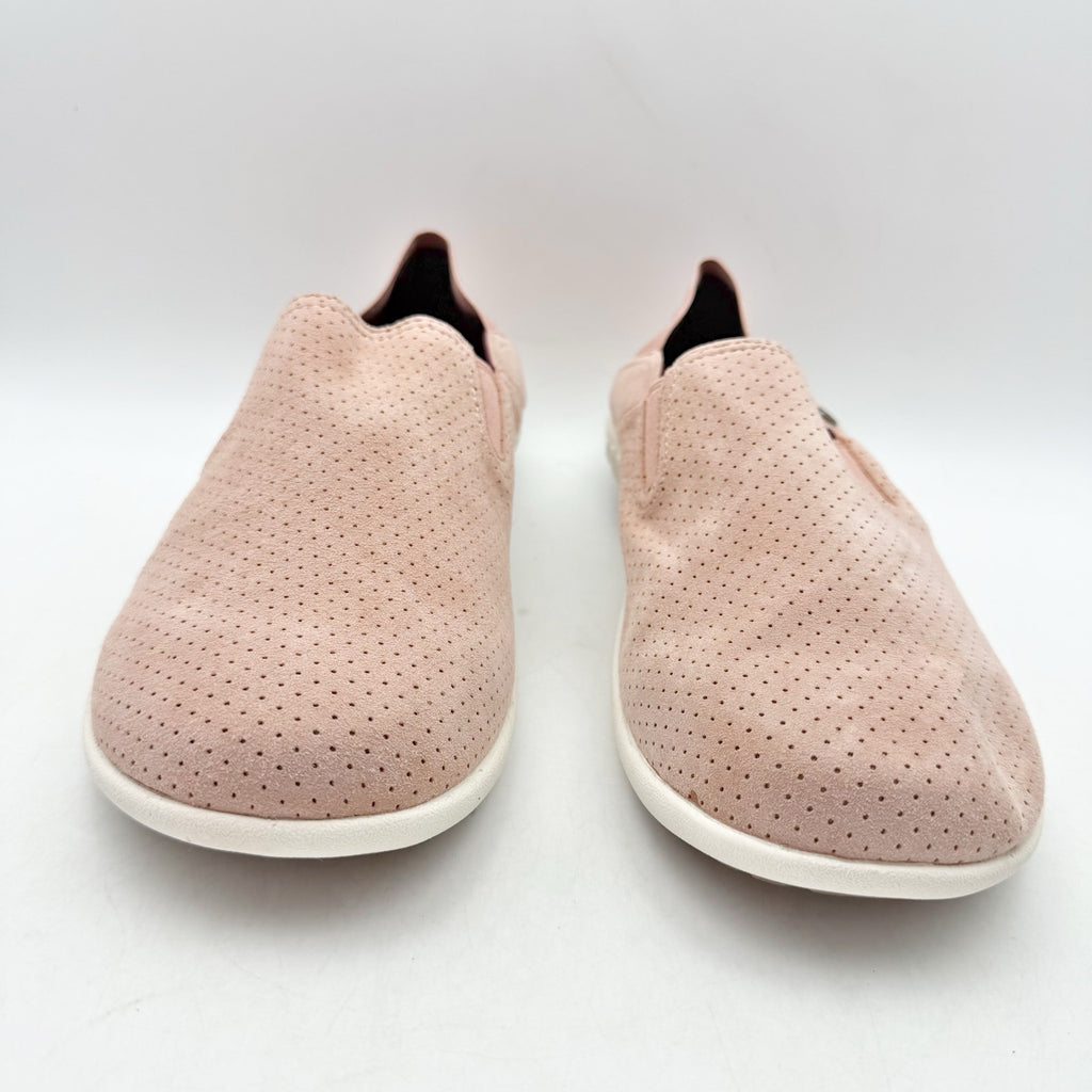 Spenco Waco Womens Siesta Convertible Slip On Shoes Size 9.5 Wide Pink Suede NIB