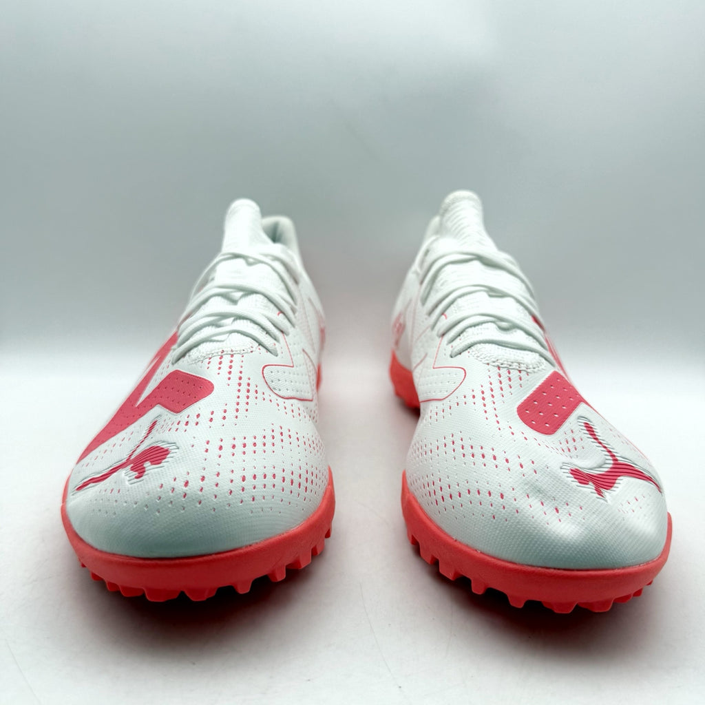 Puma Mens Future Play TT Turf Soccer Shoes US 12.5 White Pink 107381 NWOB