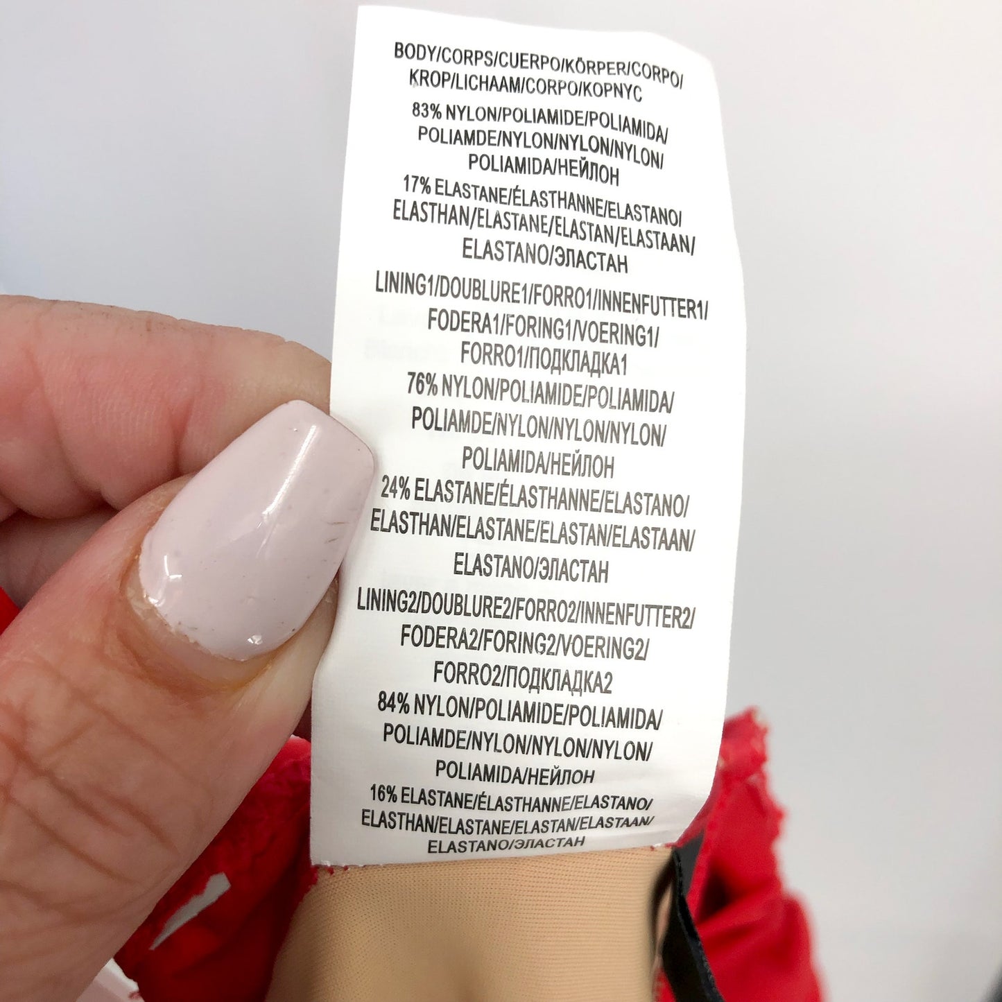 LA BLANCA Island Goddess One Piece Swimsuit Size 4 Cherry Red Cross Back NWT