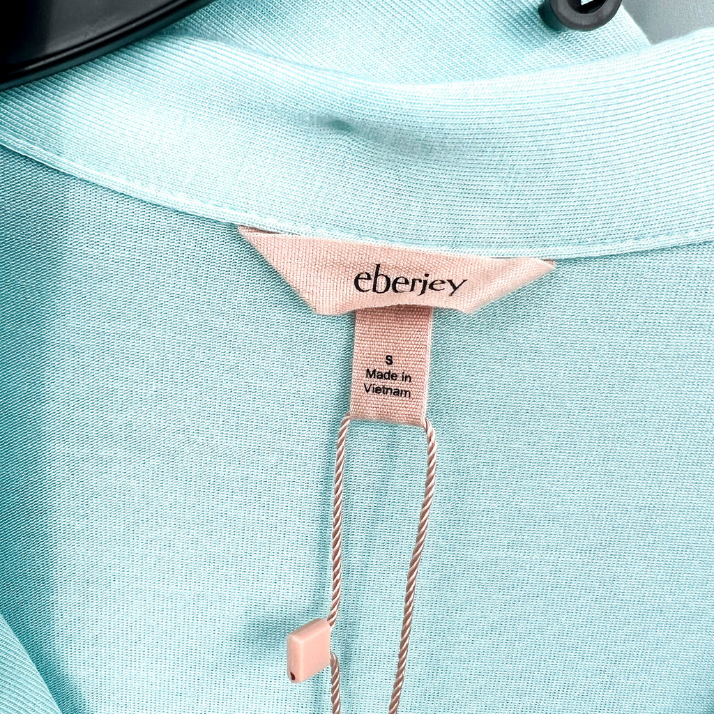 EBERJEY Giselle Relaxed Shorts PJ Set Small Canal Blue Tencel Modal NWT