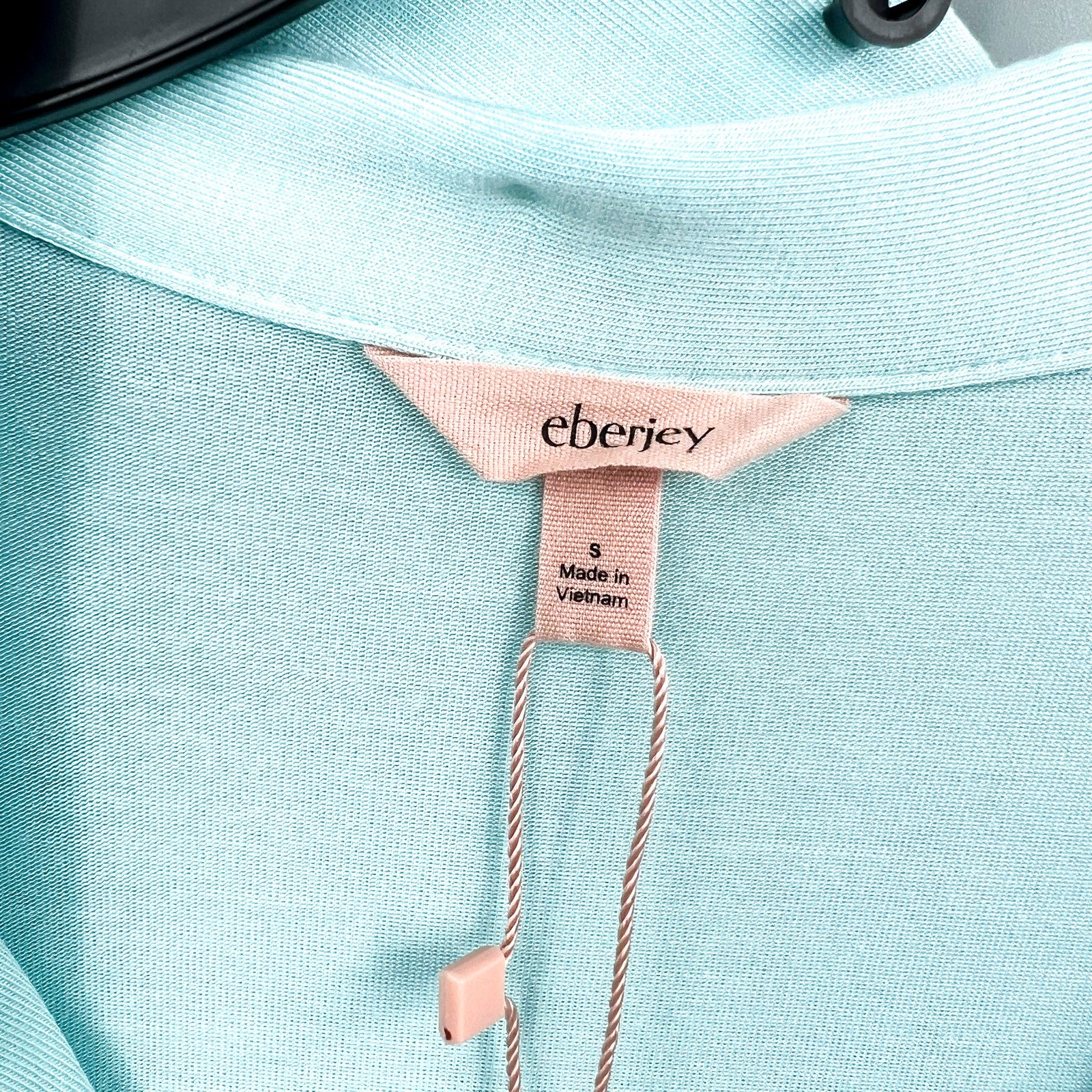 EBERJEY Giselle Relaxed Shorts PJ Set Small Canal Blue Tencel Modal NWT