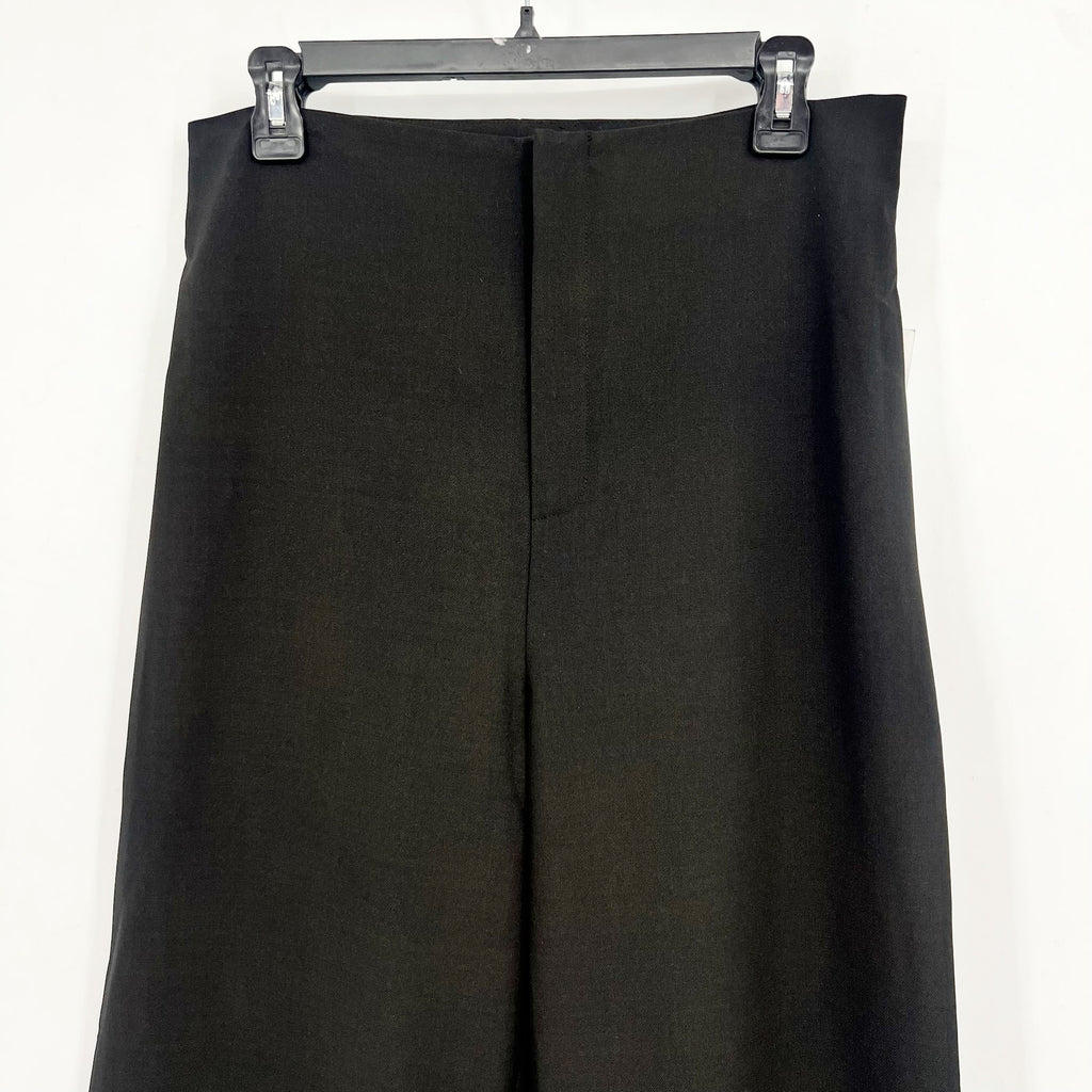 BARDOT Womens Anna Wide Leg Dress Pants Medium US 8 Black High Waist NWT