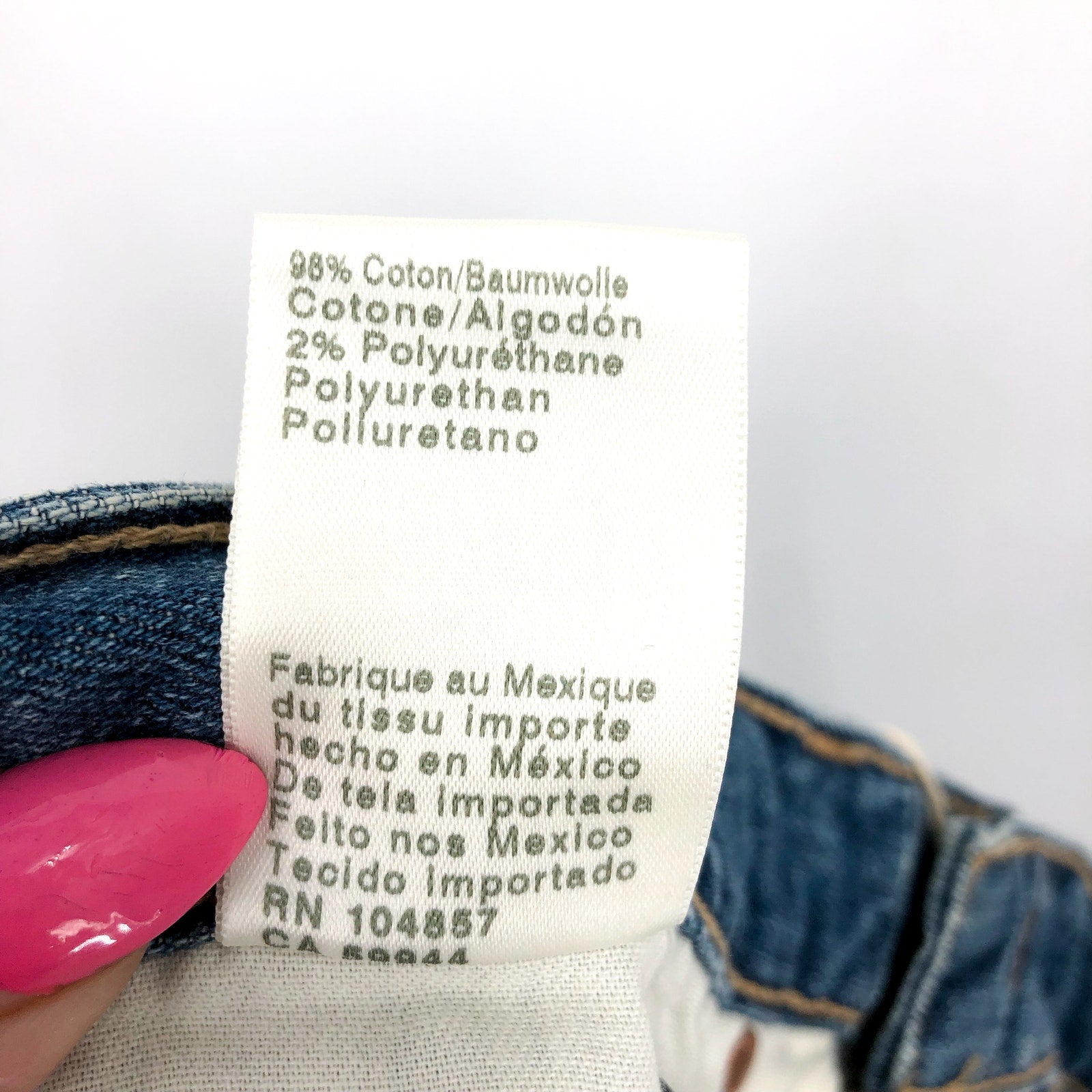 AG ADRIANO GOLDSCHMIED Women's Ex-Boyfriend Jeans Size 26R Blue Landmark NWT