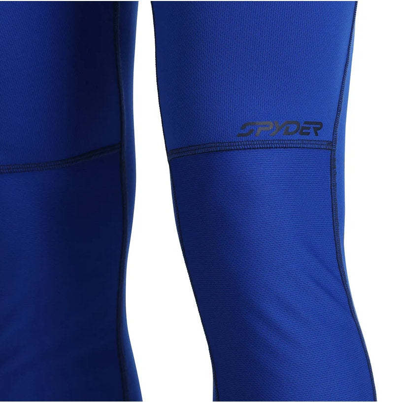 SPYDER Men's Charger Pants Small Electric Blue Leggings Base Layer UPF NWT