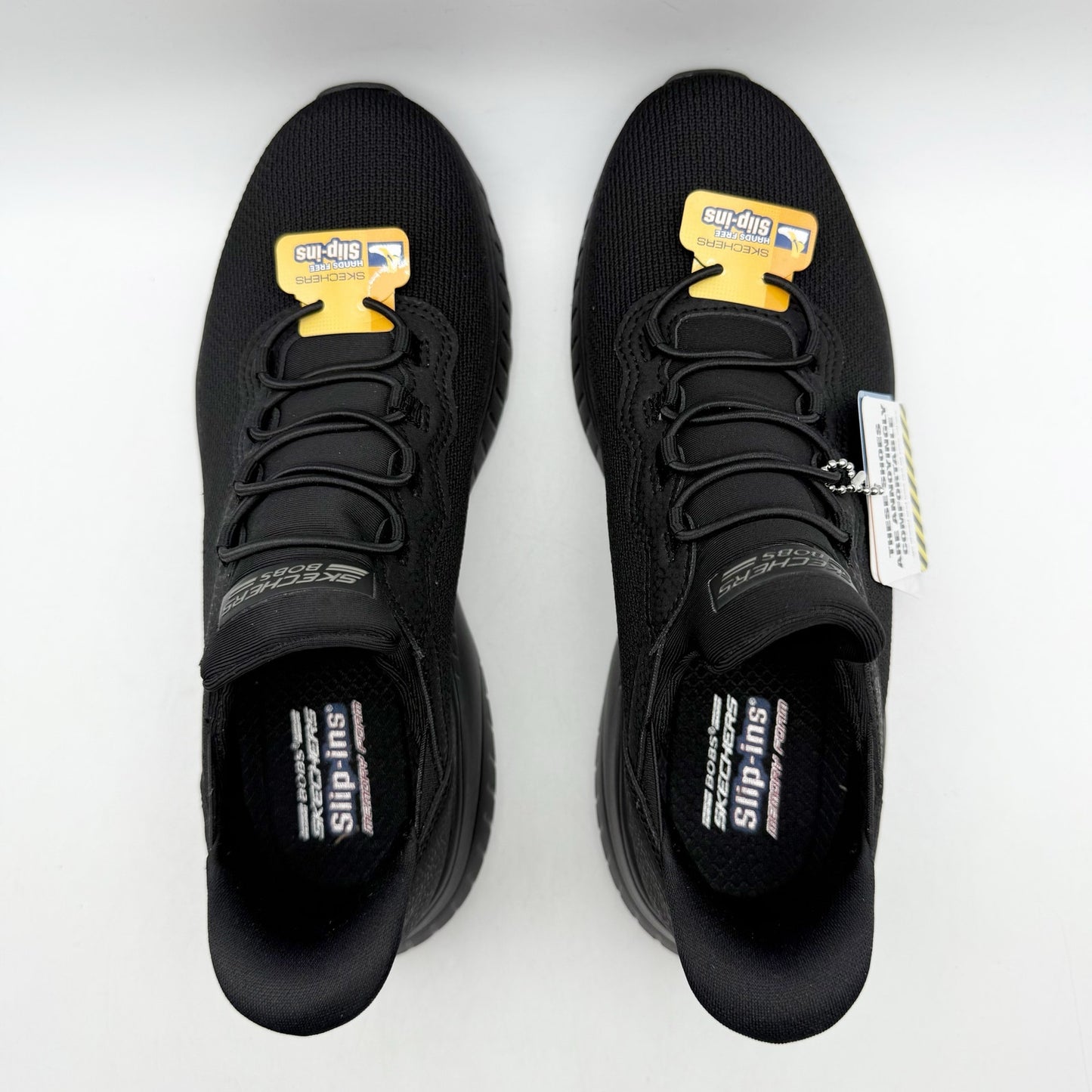 Skechers Bobs Womens Squad Chaos Daily Inspiration Sneakers US 7 Black NIB