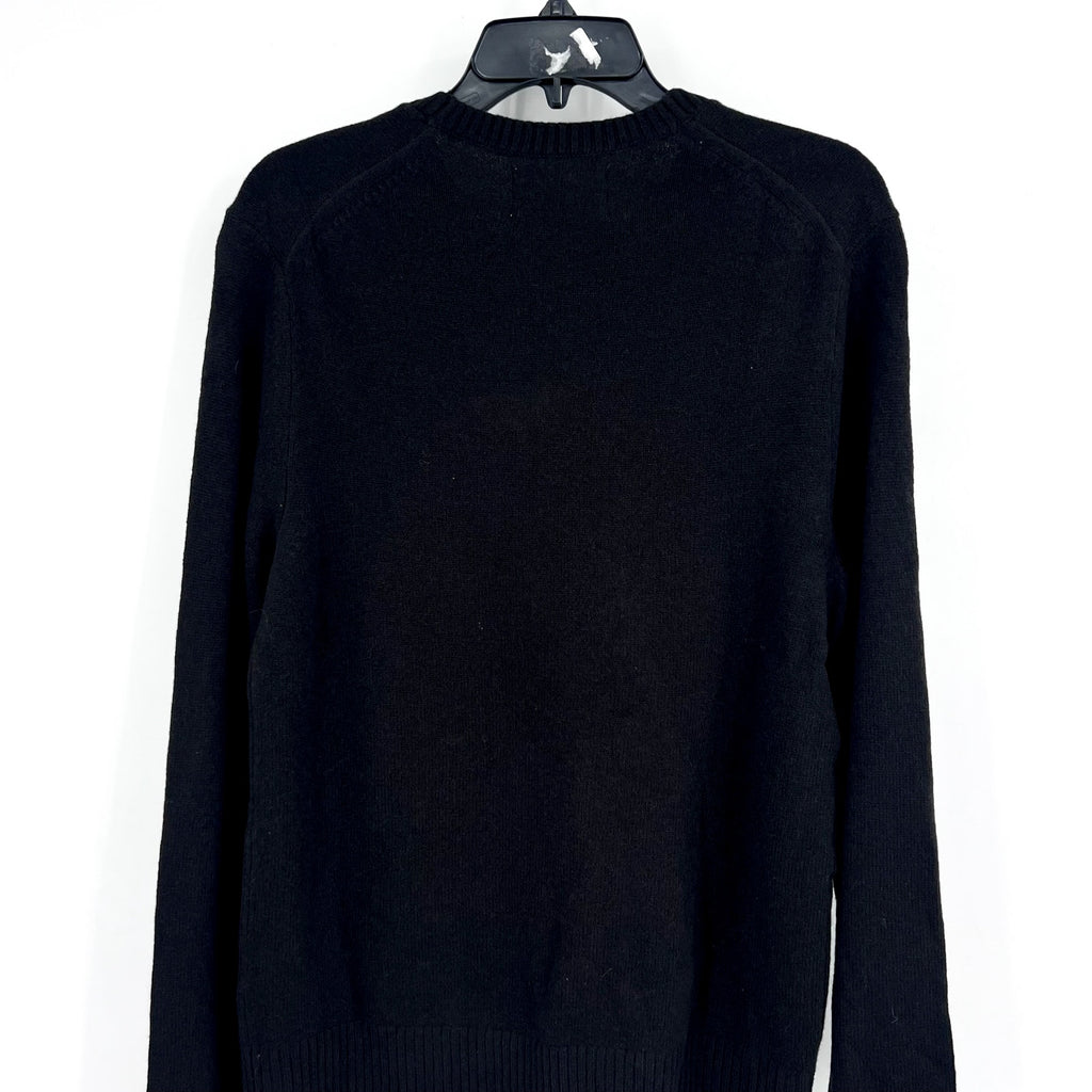 EVERLANE Men's Premium Merino Wool Sweater Small Black Crew Neck NWT