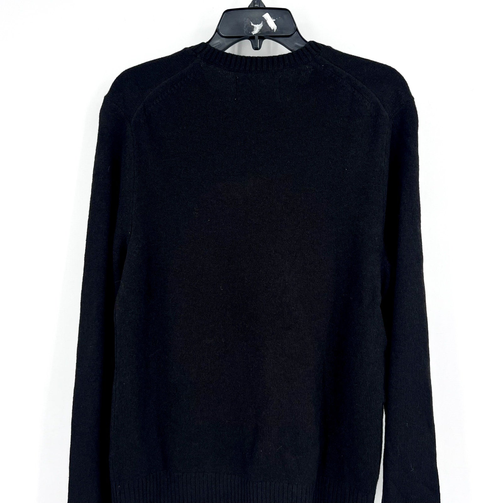 EVERLANE Men's Premium Merino Wool Sweater Small Black Crew Neck NWT