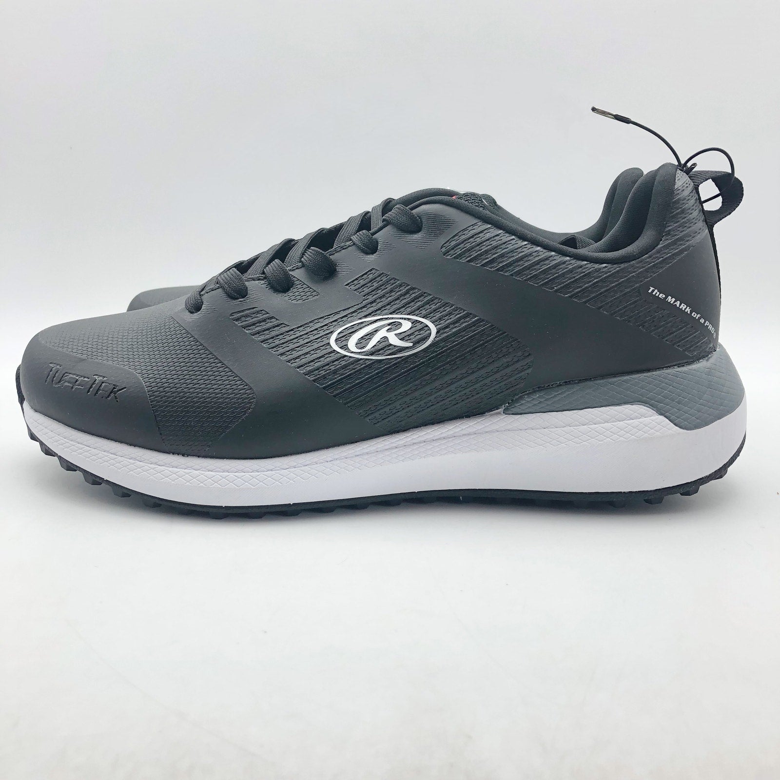 Rawlings League Turf Baseball Cleats MENS 7.5 WOMENS 9 WIDE Black NIB