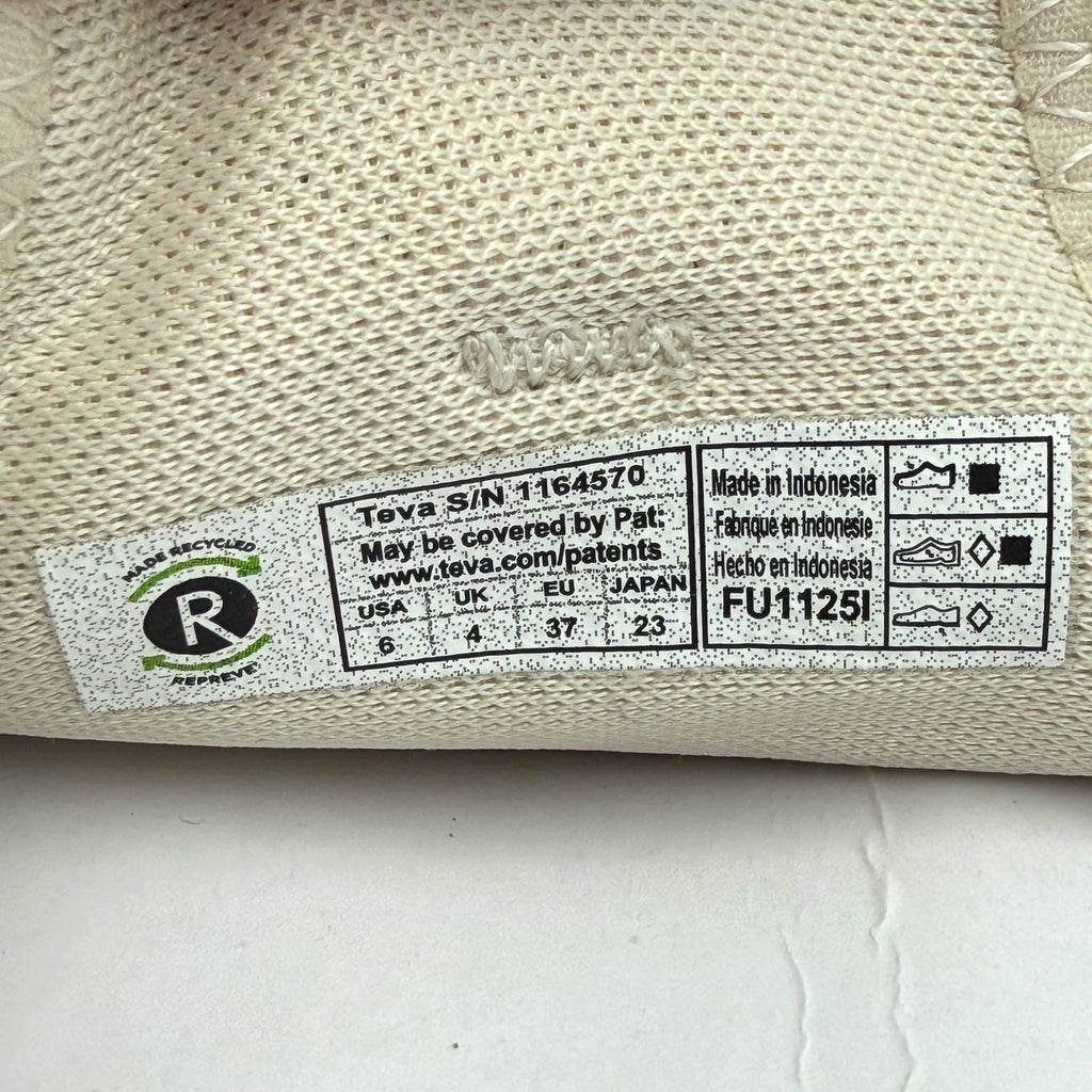 Teva Womens Hurricane Ampsole Gaila Platform Sandals Size 6 Birch Beige NIB