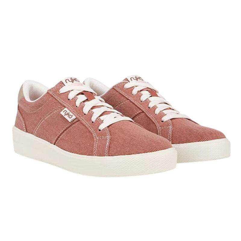 Ryka Womens Viv Classic Casual Sneakers Size 5 M EU 35 Red Clay Canvas NIB