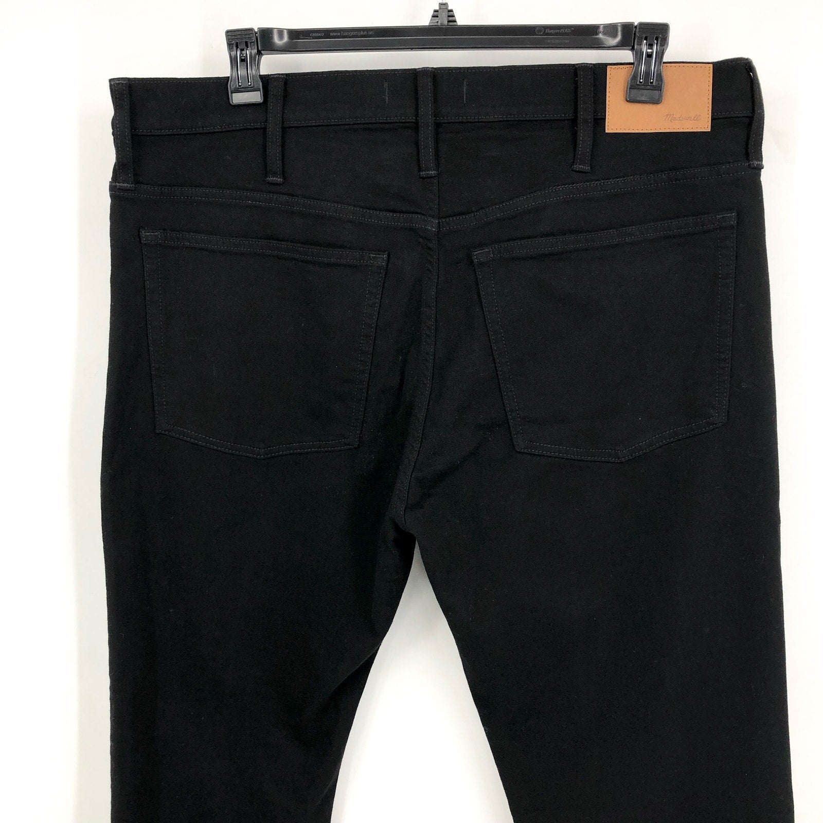 MADEWELL Men's Slim Jeans 38x32 Black Bainhart Wash ND479 COOLMAX Denim NWT