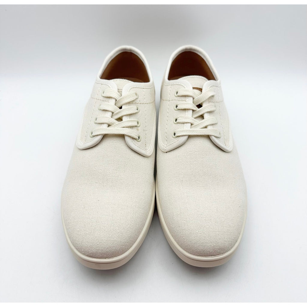 STEVE MADDEN Mens Fenta Casual Sneakers Size 9.5 M Cream White Fabric NIB