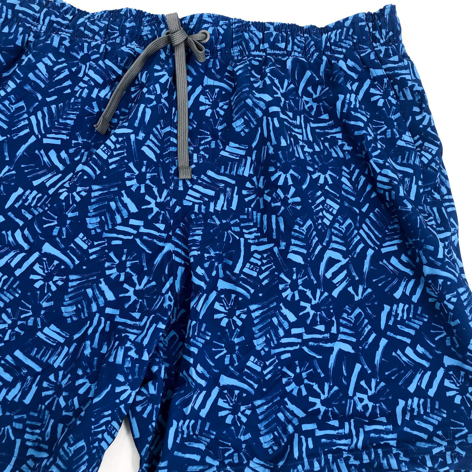 PRANA Men's Plunge Swim Shorts XL Blue Rich Sapphire Cabo 6" Inseam NWT