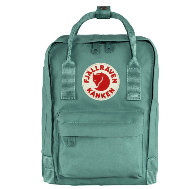 FJALLRAVEN Women's Kånken Mini Backpack Forest Green Water Resistant NWOT