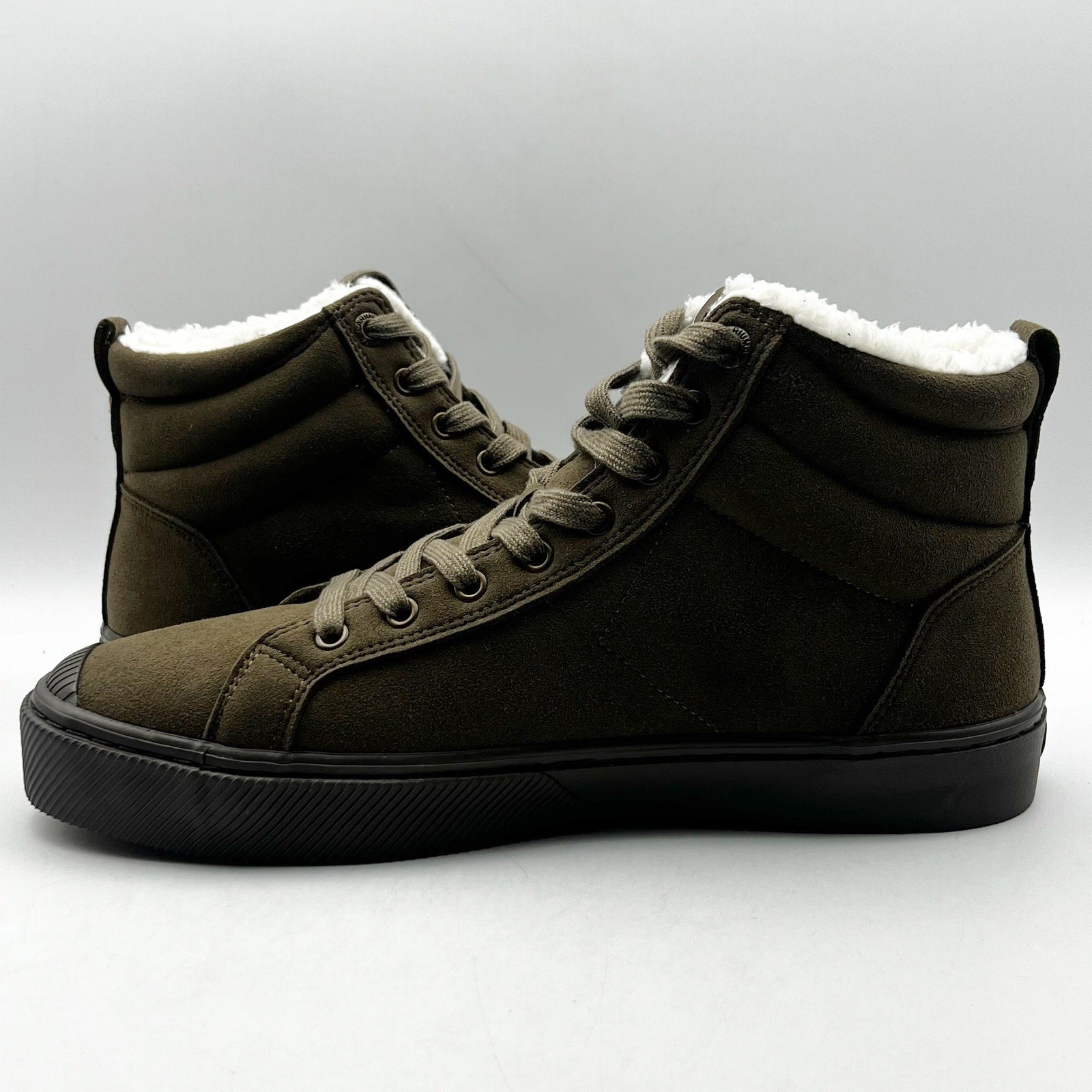 Cariuma Women's OCA Therma High Sneaker Boots Size 9 Teak Brown Suede NIB