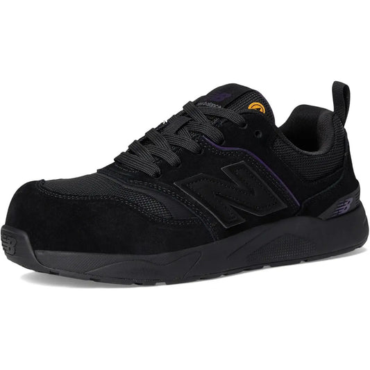 New Balance Womens Elite Lite Work Sneakers US 9.5 Wide Black Purple CT SR NIB