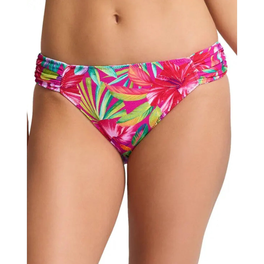 TOMMY BAHAMA Reversible Hipster Bikini Small Bottom Pink Island Cays Fiesta NWT
