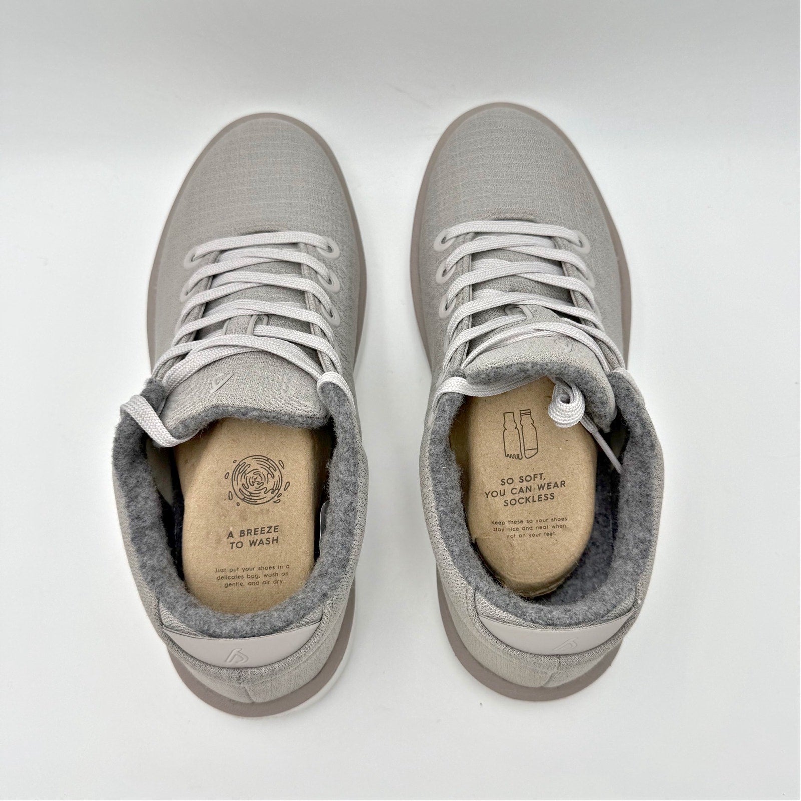 AllBirds Womens Piper Casual Sneakers US 9 EU 39 Grey Merino Wool Woven NIB