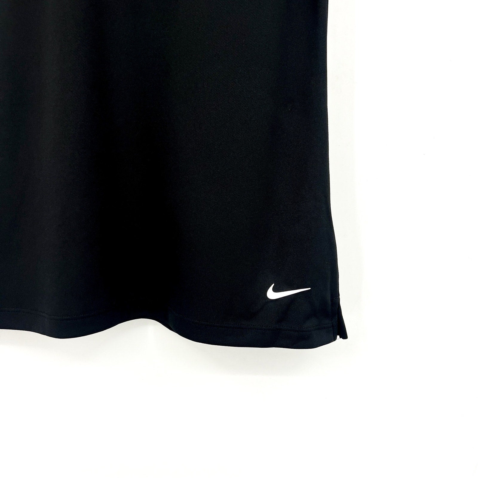 NIKE Women's Dri-FIT Victory Golf Polo Shirt XS Black Short Sleeve NWT