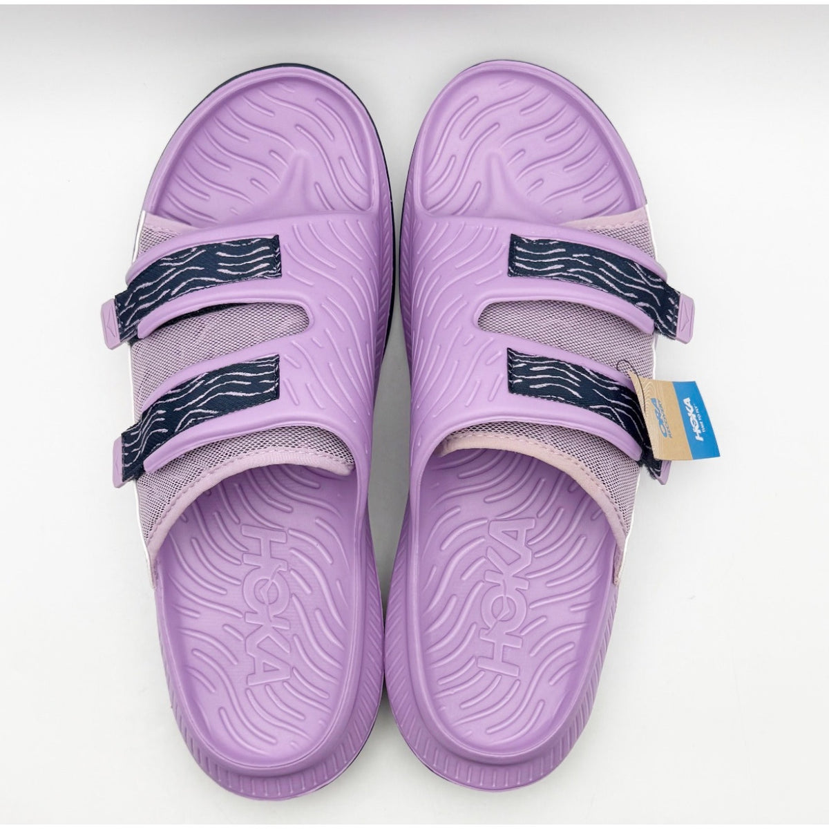 Hoka Mens Ora Luxe Slide Sandals Size 13 EU 48 Violet Purple NWT