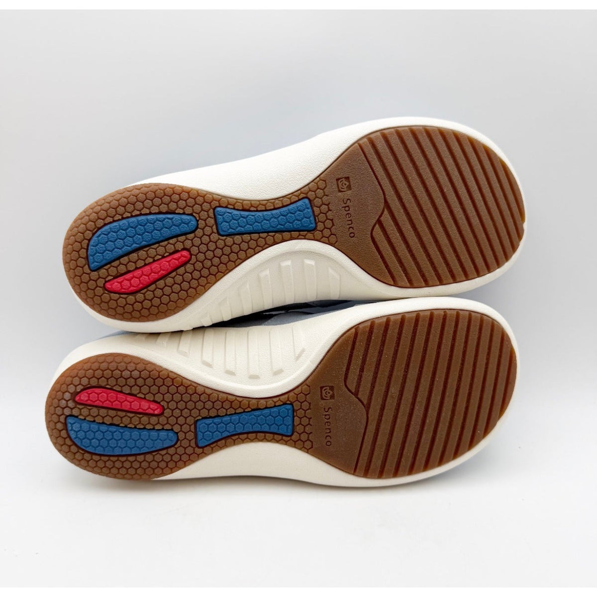 SPENCO Womens Siesta Bokeh Layered Clogs Size 7.5 EU 38 Blue Fog Suede NIB