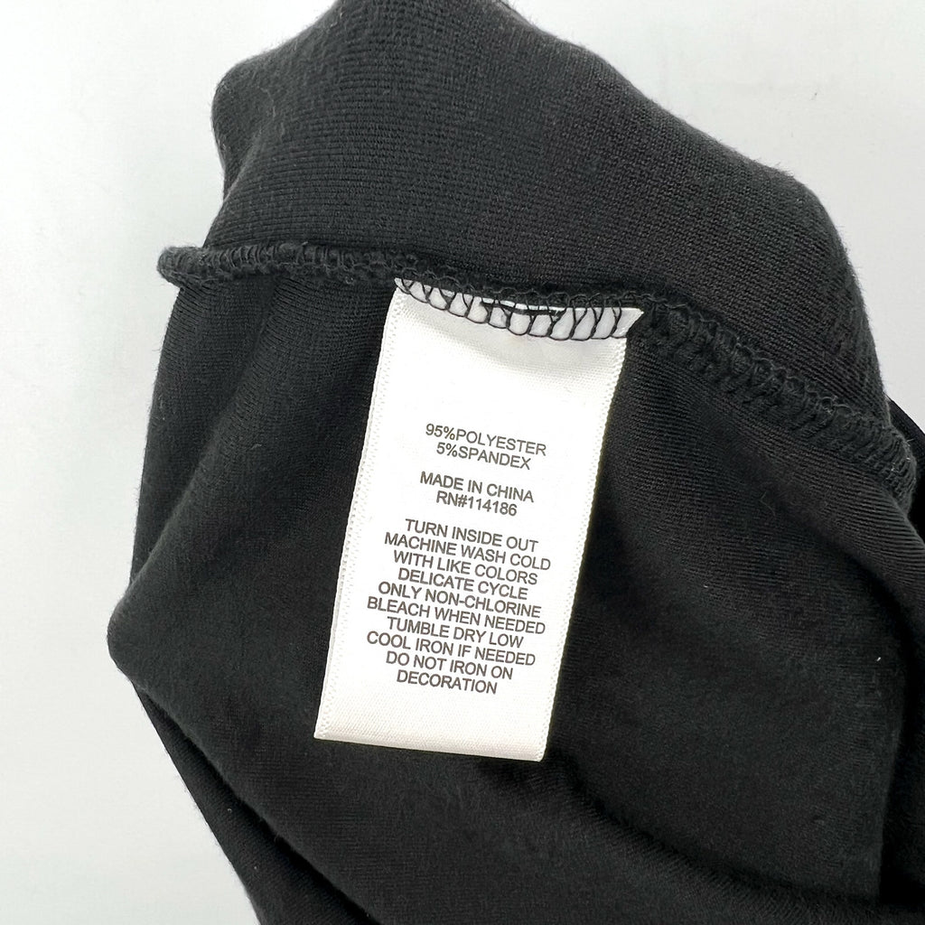 JUICY COUTURE Women's OG Big Bling Velour Track Pants Small Black Liquorice NWT