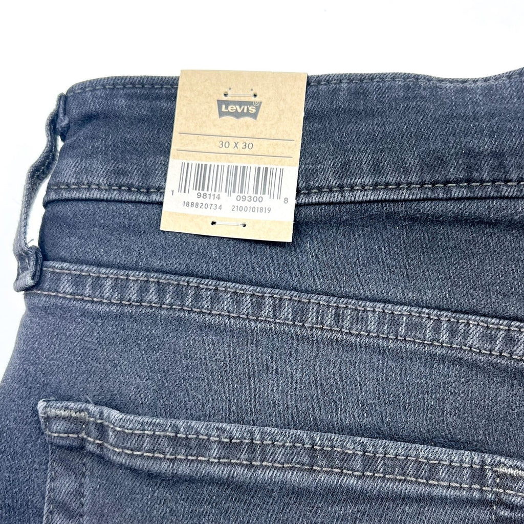 LEVI'S Women's 721 Skinny Jeans 30x30 US 10 Black Urgent Update 18882-0734 NWT