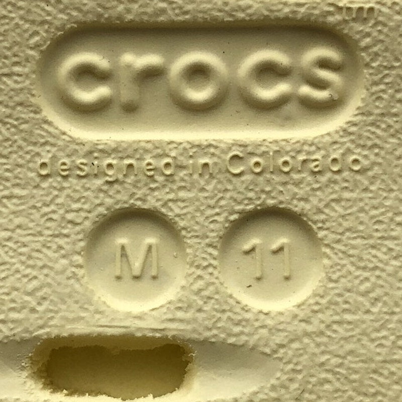 Crocs Mens Echo Clogs US 11 EU 45-46 Cream NWOB