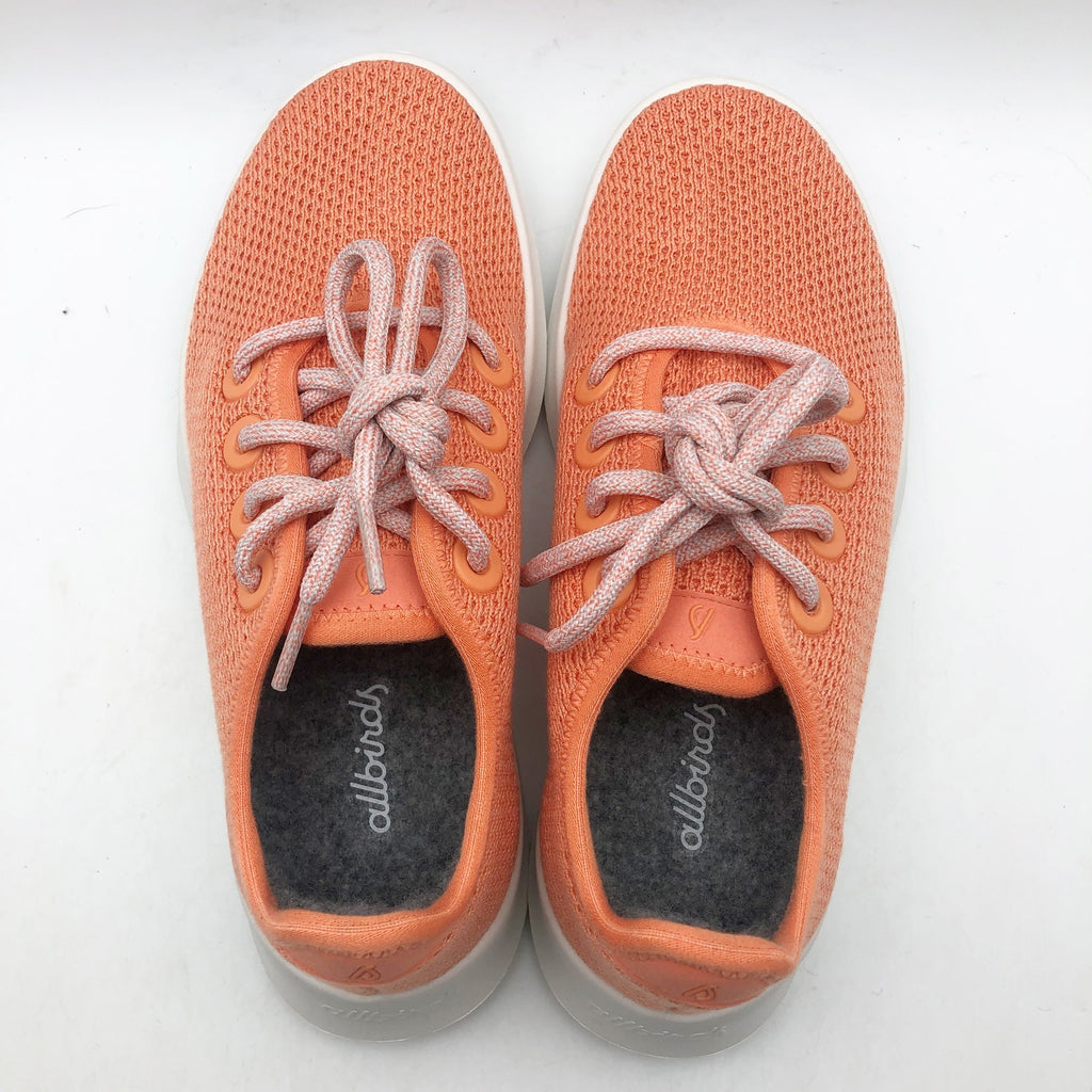 AllBirds Womens Tree Runner Casual Sneakers Size 5 Kauri Melon Orange NIB