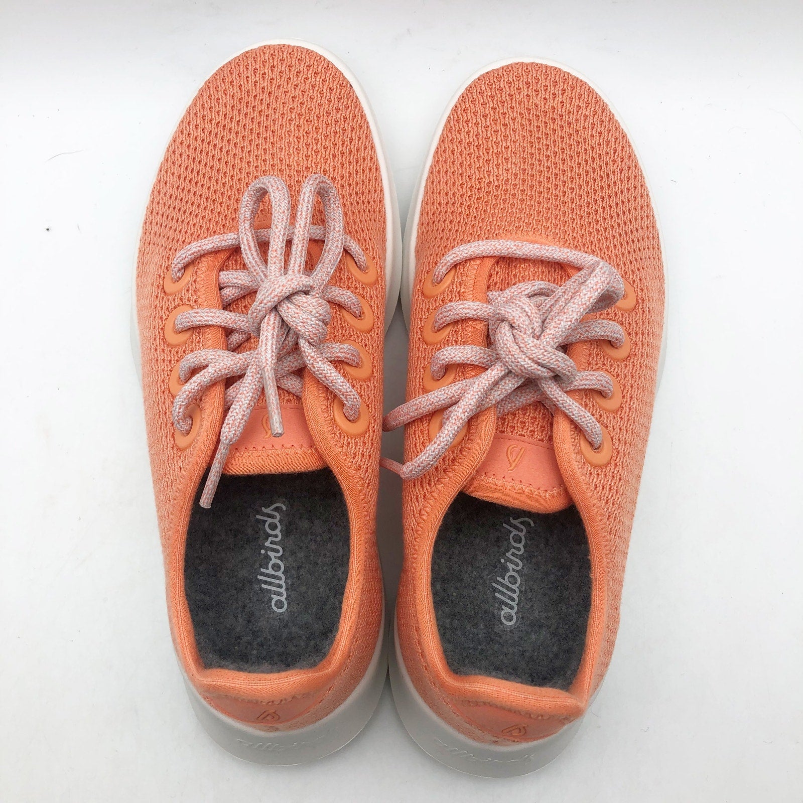 AllBirds Womens Tree Runner Casual Sneakers Size 5 Kauri Melon Orange NIB