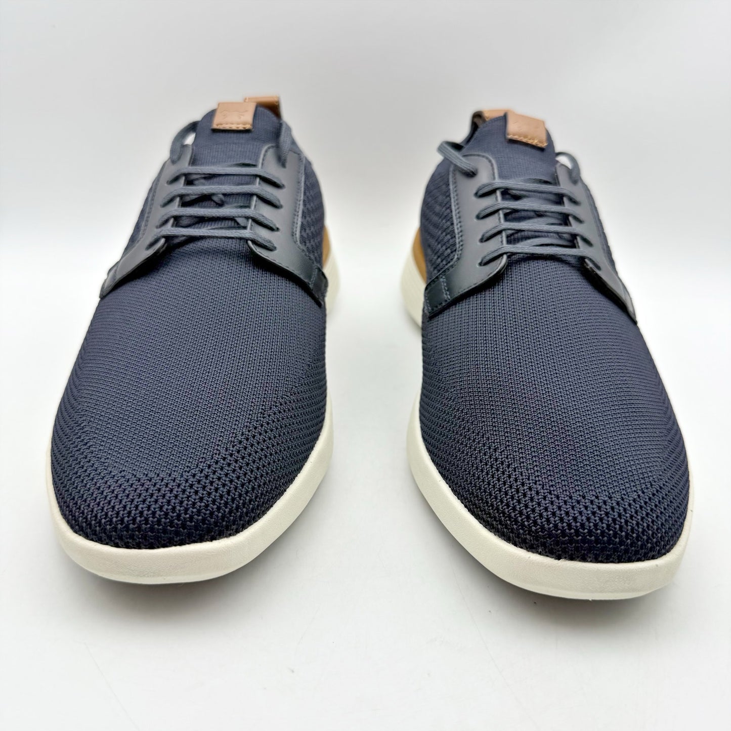Wolf & Shepherd Mens Swiftknit Derby Sneakers US 6 EU 39 Navy Knit NIB