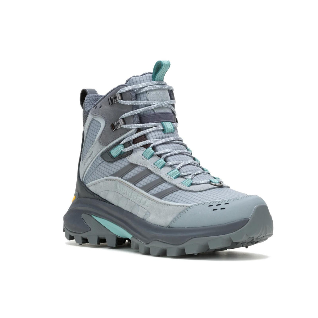 Merrell Womens Moab Speed 2 Thermo Mid Hiking Boot Size 10.5 Gray WP J038190 NIB