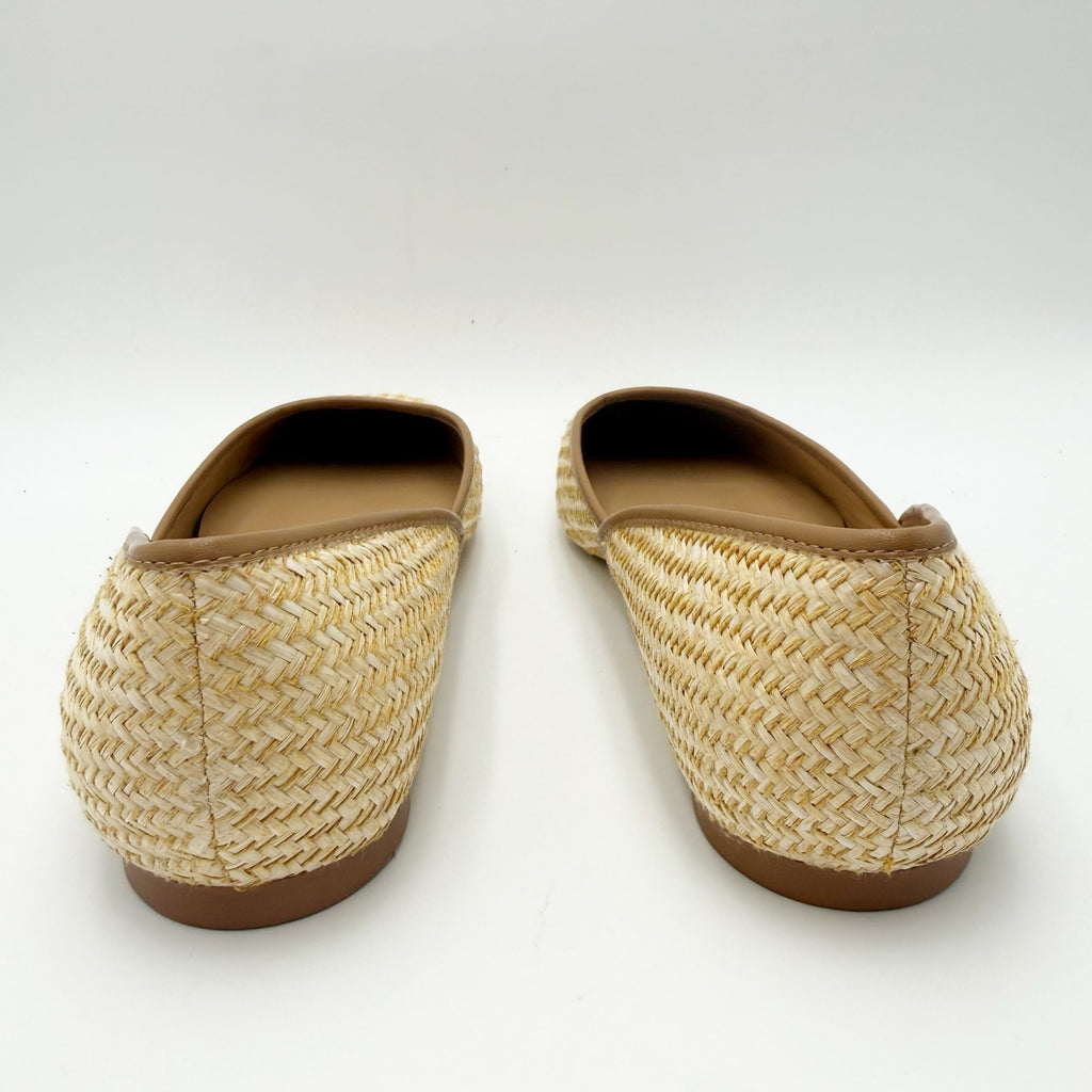 Naturalizer Womens Cody2 Skimmer Flats Size 10 Wide EU 41 Tan NIB