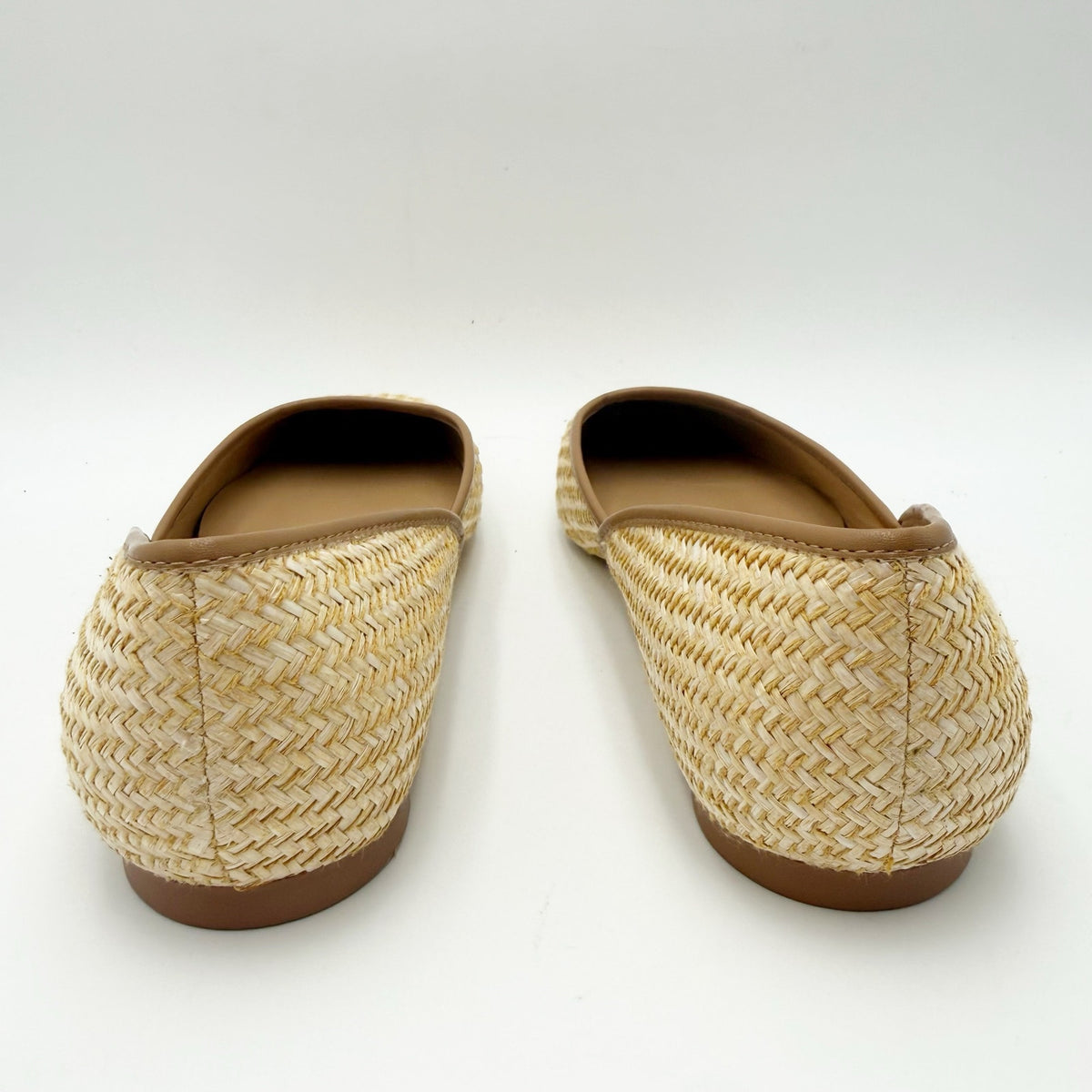 Naturalizer Womens Cody2 Skimmer Flats Size 10 Wide EU 41 Tan NIB