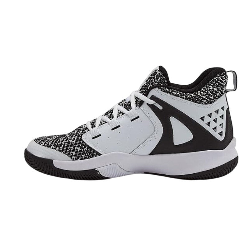 AND1 Mens Takeoff Basketball Shoes Size 11 EU 45 White Black Athletic NWOB