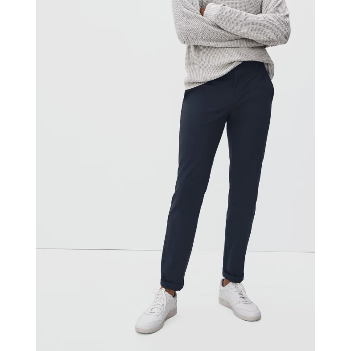 Everlane Mens Uniform Performance Chino 30x32 Navy Blue Slim Fit Pant NWT
